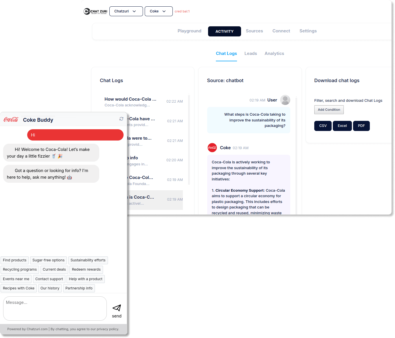 Chatzuri AI Agents and Workflows Platform